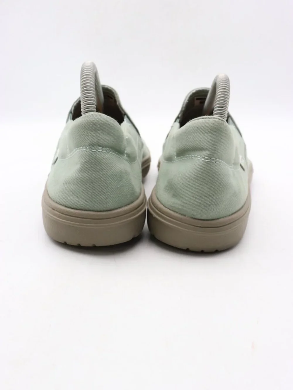 Lems Laguna Women's Size 9 Green Slip On Sneakers Casual Canvas